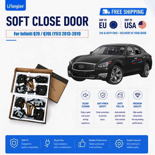 For Infiniti Q70 / Q70L (Y51) 2013-2019 4-Door Electric Soft Close System | LiTanglee