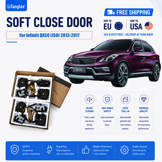 For Infiniti QX50 (J50) 2013-2017 4-Door Electric Soft Close System | LiTanglee