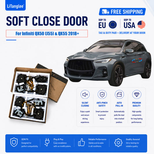 For Infiniti QX50 (J55) & QX55 2018+ 4-Door Electric Soft Close System| LiTanglee