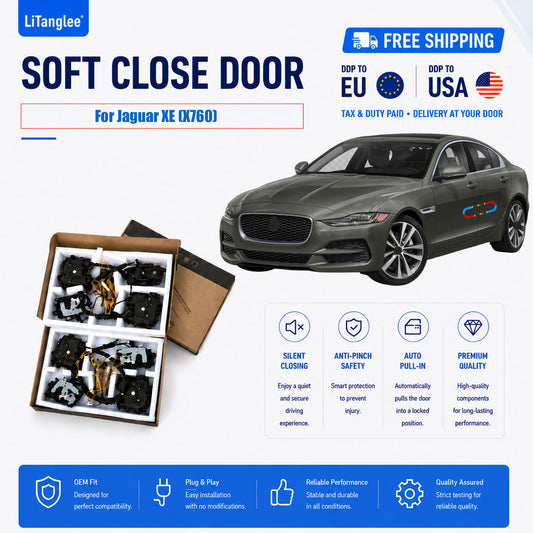 For Jaguar XE (X760) Premium Electric Soft Close Door Upgrade Kit