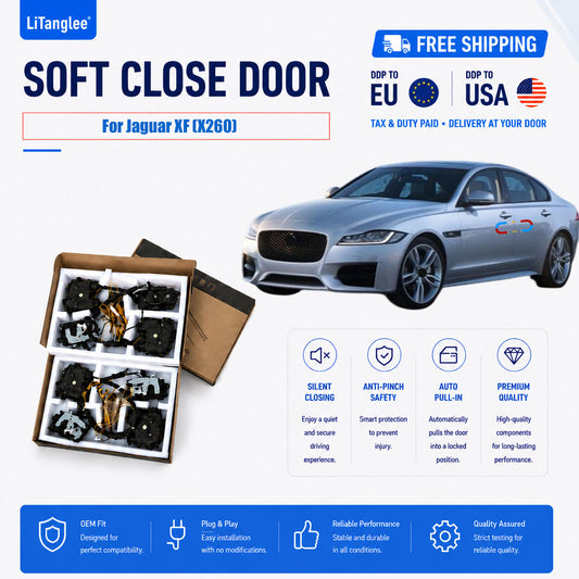 For Jaguar XF (X260) Premium Electric Soft Close Door Upgrade Kit