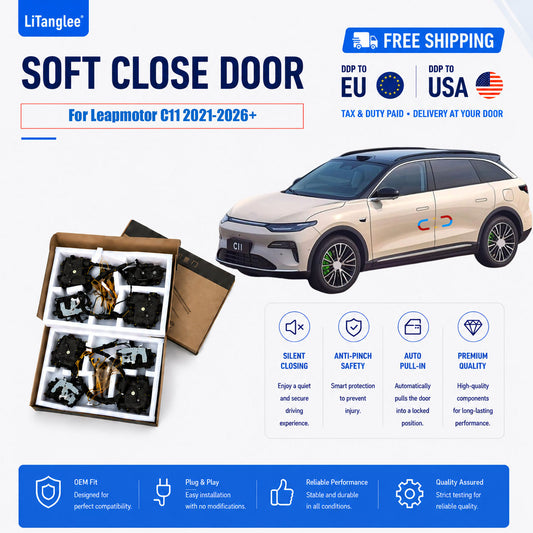 For Leapmotor C11 (2021-2026+) Electric Soft Close Door Upgrade Kit | LiTanglee