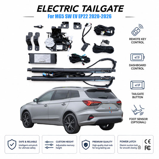For MG5 SW EV EP22 2020-2026 Automatic Power Tailgate Lift Kit | MG EP Electric | Trunk Opener | Ultra-Silent | OEM Fit & CE Certified