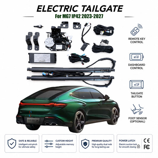 For MG7 IP42 2023-2026 Automatic Power Tailgate Lift Kit | Flagship Fastback | Smart Trunk Opener | Ultra-Silent | OEM Fit & CE Certified