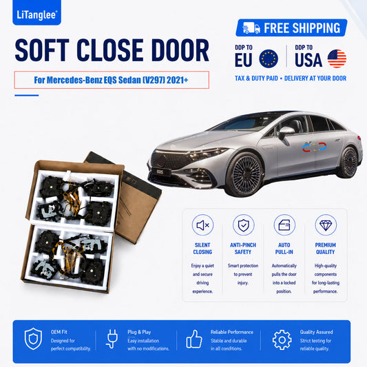 For Mercedes-Benz EQS Sedan (V297) 2021+ 4-Door Electric Soft Close System | LiTanglee