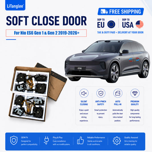 For Nio ES6 (Gen 1 & Gen 2 2019-2026+) Electric Soft Close Door Upgrade Kit| LiTanglee