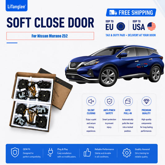 For Nissan Murano Z52  Electric Soft Close Door Upgrade Kit | LiTanglee