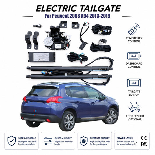 For Peugeot 2008 A94 2013-2019 Automatic Power Tailgate Lift | Electric Trunk Opener | OEM Fit & CE Certified