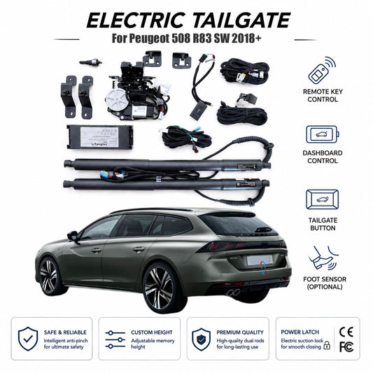 For Peugeot 508 R8 SW 2018+ Automatic Power Tailgate Lift | Electric Trunk Opener | OEM Fit & CE Certified