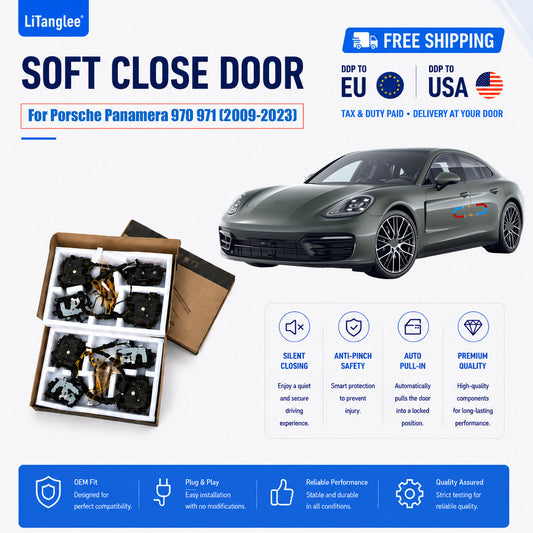 For Porsche Panamera 970 971 (2009-2023) Electric Soft Close Door Kit | LiTanglee