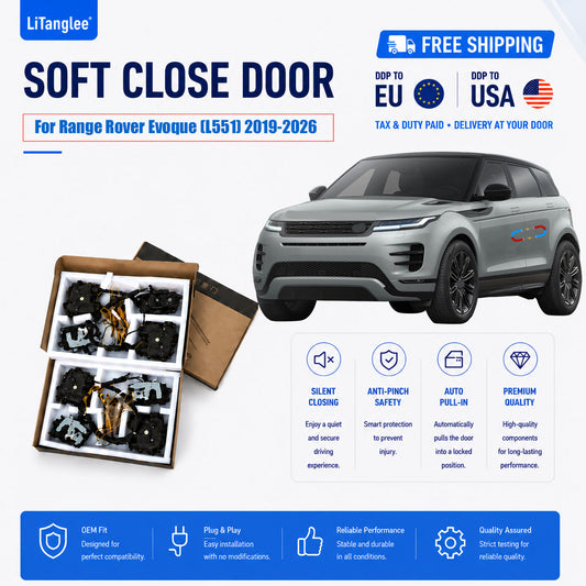 For Range Rover Evoque (L551) 2019-2026 Premium Electric Soft Close Door Upgrade Kit