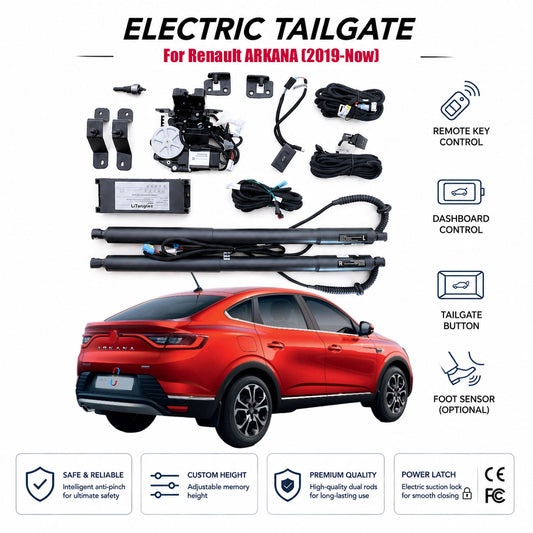 Electric Power Tailgate Lift for Renault ARKANA (2019-Now) | Coupé SUV Smart Trunk Upgrade | CE & FCC Certified