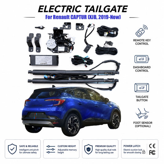 Electric Power Tailgate Lift for Renault CAPTUR (XJB, 2019-Now) | Compact SUV Smart Trunk Upgrade | CE & FCC Certified