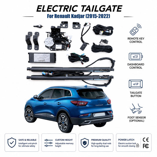 Electric Power Tailgate Lift for Renault Kadjar (2015-2022) | Renault Smart Trunk Opener Upgrade | CE & FCC Certified