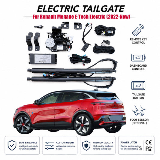 Electric Power Tailgate Lift for Renault Megane E-Tech Electric (2022-Now) | Smart EV Trunk Upgrade | CE & FCC Certified