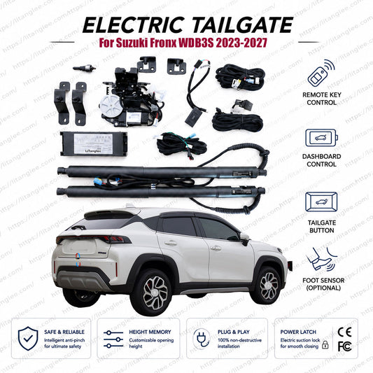 For Suzuki Fronx WDB3S 2023-2026 Power Tailgate Lift Kit | Smart Electric Trunk Opener | Coupe SUV | Dual Struts | Ultra-Silent | OEM Fit & CE Certified