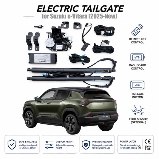 Electric Power Tailgate Lift for Suzuki e-Vitara (2025-Now) | First Suzuki EV Smart Trunk Upgrade | CE & FCC Certified