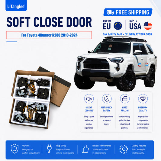 For Toyota 4Runner N280 (2010-2024) Electric Soft Close Door Upgrade Kit| LiTanglee
