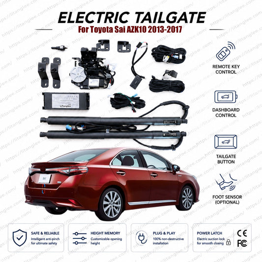 For Toyota Sai AZK10 2009-2017 Power Tailgate Lift Kit | Smart Electric Trunk Opener | Hybrid Sedan | Ultra-Silent | OEM Fit & CE Certified