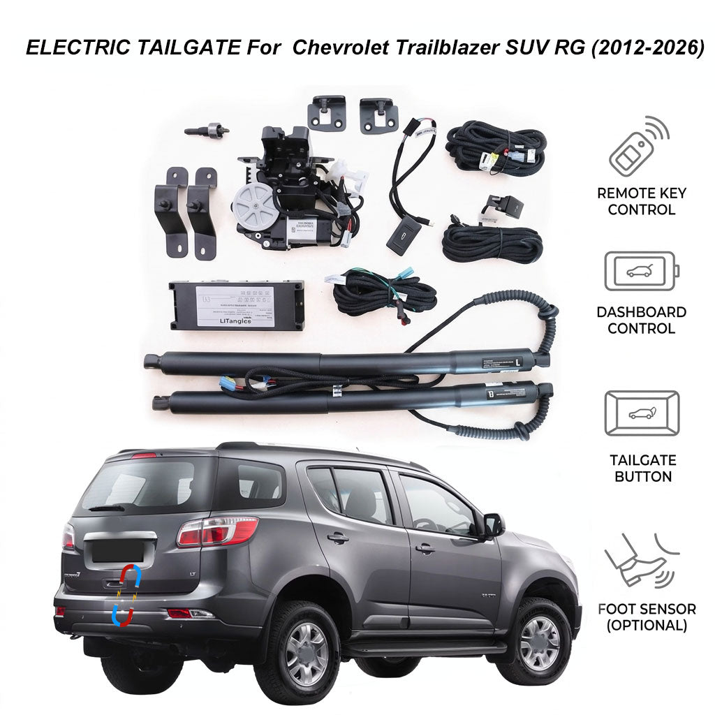 Electric Tailgate Lift for Chevrolet Trailblazer SUV RG (2012-2026) | Smart Power Trunk Kit