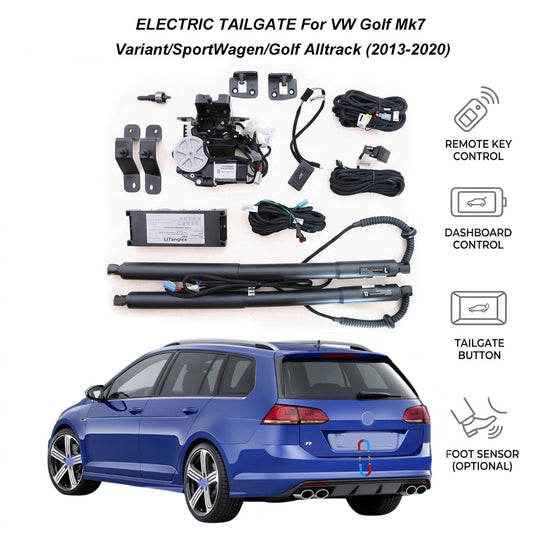Electric Power Tailgate Lift for VW Golf Mk7 Variant / SportWagen / Alltrack (2013-2020) | Volkswagen Estate Smart Trunk Upgrade | CE & FCC Certified