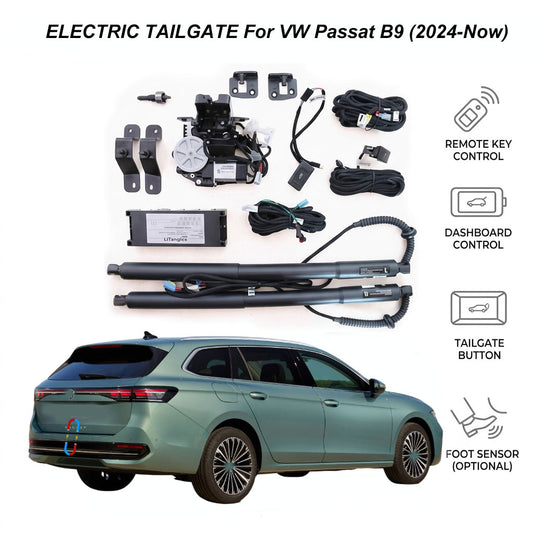 Electric Power Tailgate Lift for Volkswagen VW Passat B9 (2024-Now) | Passat Variant & Passat Pro Smart Trunk Upgrade | CE & FCC Certified