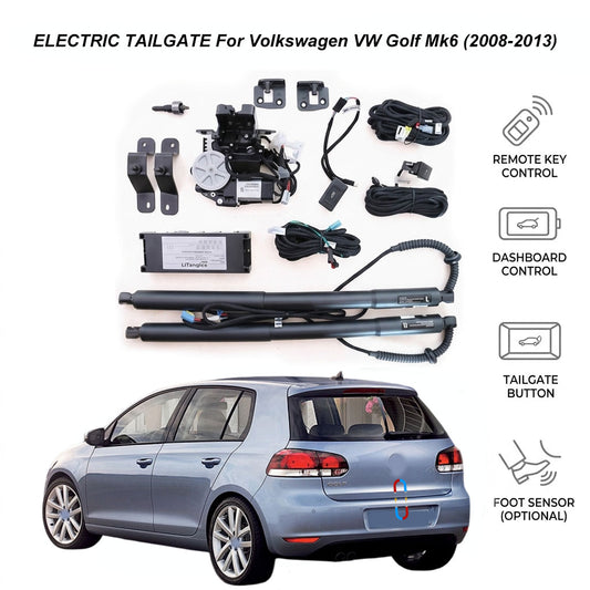 Elektrische Heckklappenöffnung für Volkswagen VW Golf Mk6 (2008-2013) | Volkswagen Golf Schrägheck Smart Trunk Upgrade | CE & FCC zertifiziert