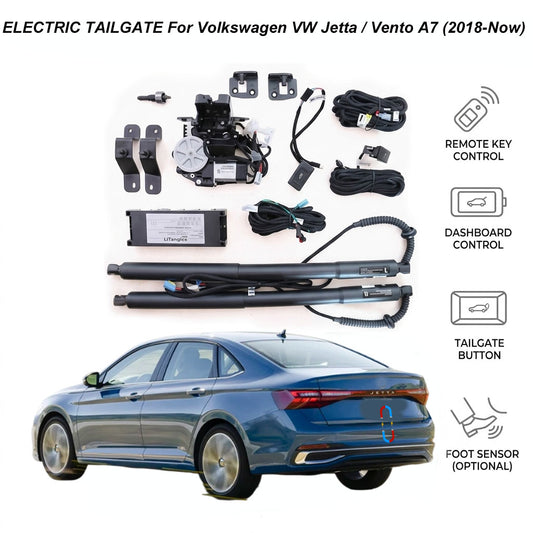 Electric Power Tailgate Lift for Volkswagen VW Jetta / Vento A7 (2018-Now) | Volkswagen Smart Trunk Opener Upgrade | CE & FCC Certified