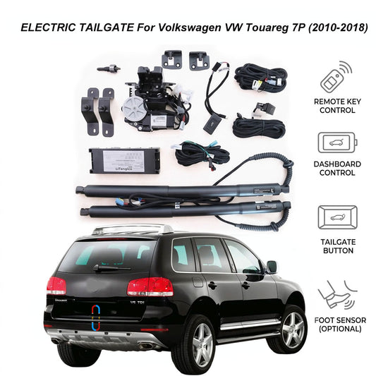 Elektrische Heckklappenöffnung für Volkswagen VW Touareg 7P (2010-2018) | Volkswagen Smart Trunk Opener Upgrade | CE- & FCC-zertifiziert