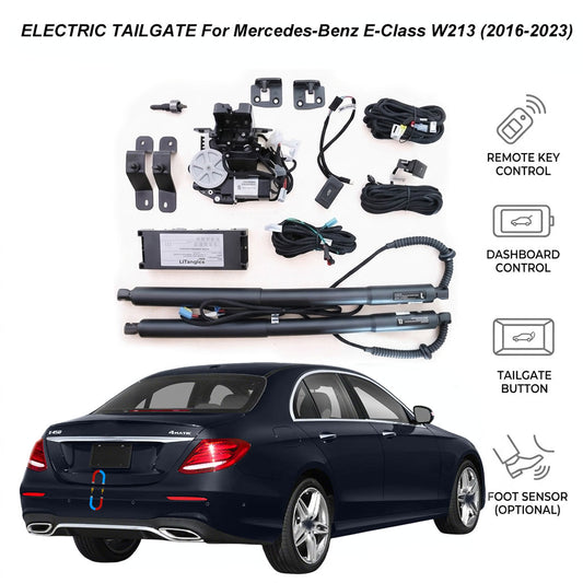 Elektrische Heckklappe für Mercedes-Benz E-Klasse W213 (2016-2023) | MB Smart Trunk Opener | CE- & FCC-zertifiziert