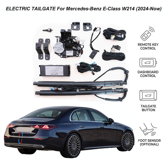 Elektrische Heckklappenöffnung für Mercedes-Benz E-Klasse W214 (2024-Jetzt) | MB Smart Kofferraumöffner | CE- & FCC-zertifiziert