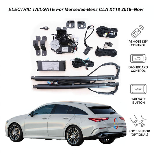 Elektrische Heckklappenöffnung für Mercedes-Benz CLA Shooting Brake X118 (2019-Jetzt) | Smarte Kofferraumöffnung | CE- & FCC-zertifizierte Automobilqualität