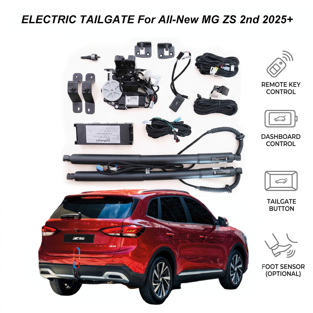Smart Electric Power Tailgate for MG S5, ES5 & All-New MG ZS | Automatic Trunk Lift Kit (2025-2027)