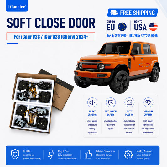 For iCaur V23 / iCar V23 (Chery) Electric Soft Close Door Upgrade Kit For LiTanglee